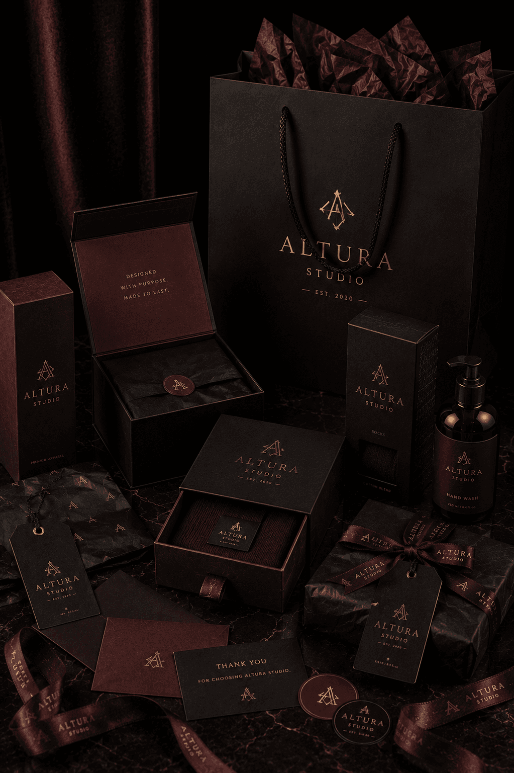 Gift and retail packaging