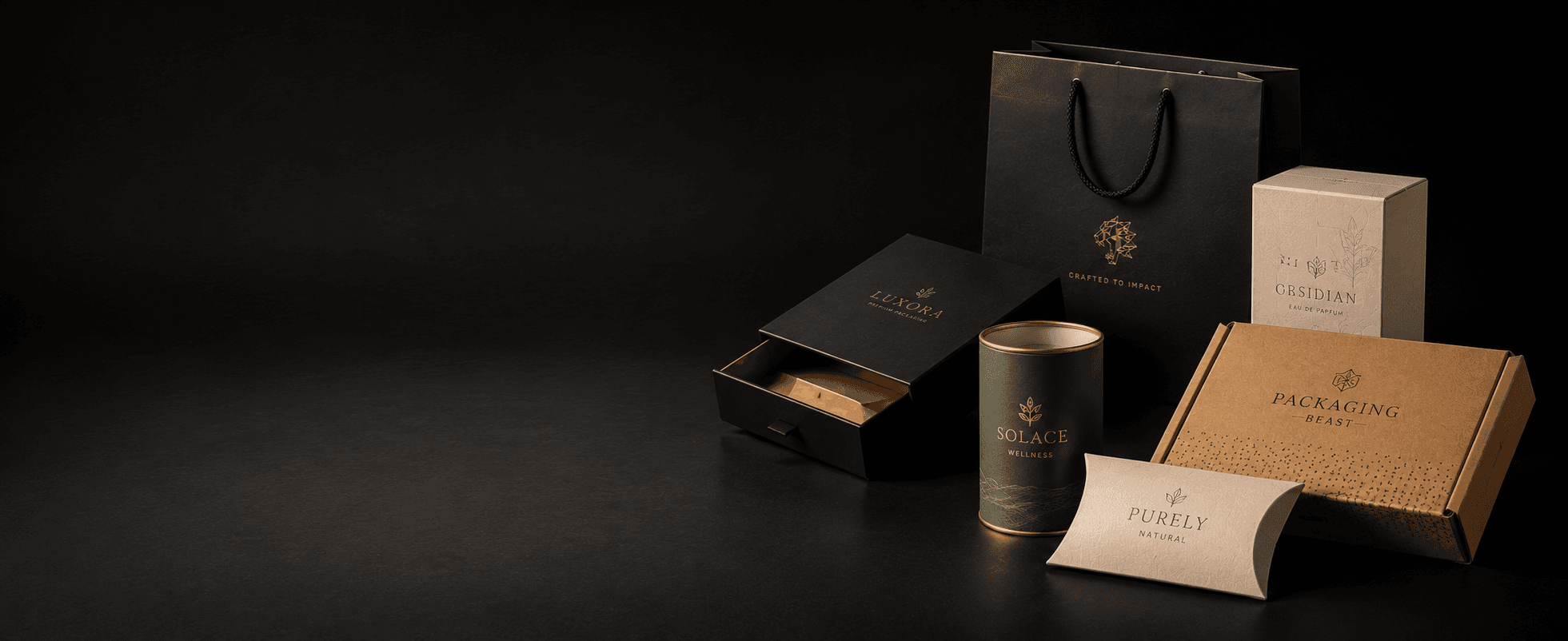 Premium packaging collection